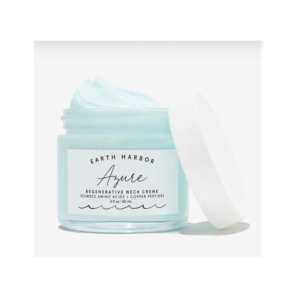 NIB Earth Harbor Azure Regenerative Neck Cream, Full Size, 60ml